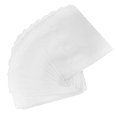 Imagem de Gatuida 100 sacos de papel resistentes à graxa, sacos descartáveis para petiscos, suporte portátil de alimentos fritos para acampamento e piquenique