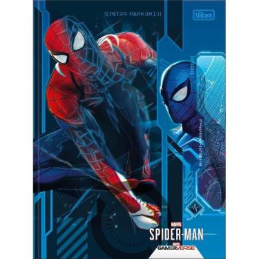 Imagem de Caderno Brochurão Capa Dura 80 Folhas Spider Man Tilibra