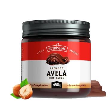 Imagem de Creme de Avelã com Cacau - Nutríssima 450g-Unissex