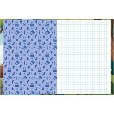 Imagem de Caderno Quadriculado Univers. Aventurinos Aritmetica Costura Pacote co