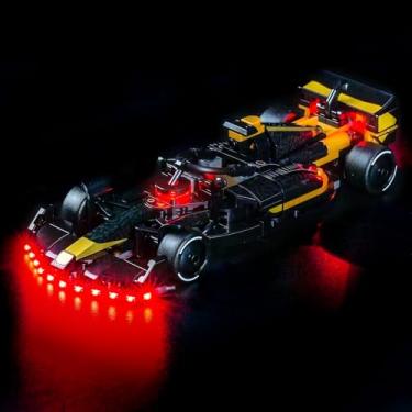 Imagem de Hilighting Upgraded Led Light Kit Compatible with Lego APXGP Team Race Car from F1 The Movie Building Set, Lights Decoration Compatible with Lego 77252, Best Gifts for Adults (Model Not Included)