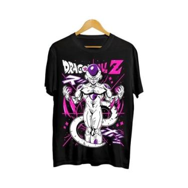Imagem de Camiseta Unissex Dragon Ball Z Son Goku Vegeta 100% Algodão De Manga C