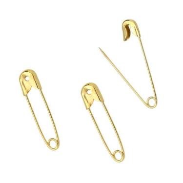 Imagem de Alfinete de Segurança AFS-000 - Pacote com 100 Unidades - Ouro - no-br