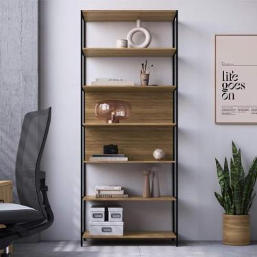 Imagem de Estante para Escritório 87cm com 7 Prateleiras Linha Concept Artesano,