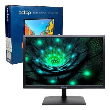 Imagem de Monitor Led Pctop 19 Polegadas, Wide, Resolução 1440X900,