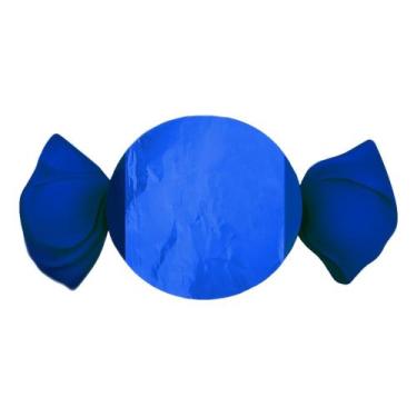Imagem de Bombons liso (12x12,5 cm.) azul c/ 100 un. - TAMAROZZI EMBALAGENS
