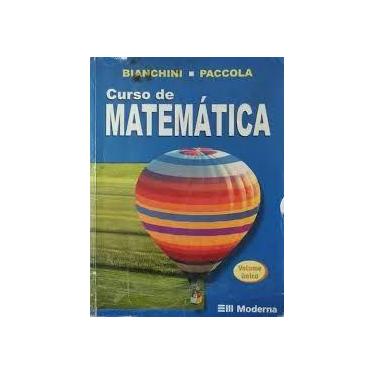 Imagem de Curso De Matemática Volume Único - Bianchini E Paccola - Moderna