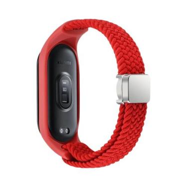 Imagem de Pulseira De Nylon Trançada Com Fecho Magnético Para Xiaomi Mi Band 9 8
