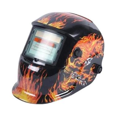 Imagem de Máscara De Soldagem Profissional AIRAJ Com Escurecimento Automático So