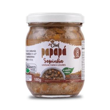 Imagem de Sopinha Lentilha, Carne e Legumes Papapa 180g