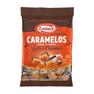 Imagem de Bala caramelo 150g embaré, Leite e Chocolate