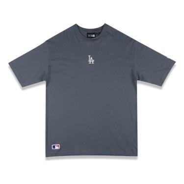 Imagem de CAMISETA NEW ERA REGULAR LOS ANGELES DODGERS MLB CINZA-Masculino
