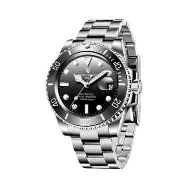 Imagem de Relógio Mecânico Vintage Masculino LIGE À Prova d'Água Luminoso Luxuos