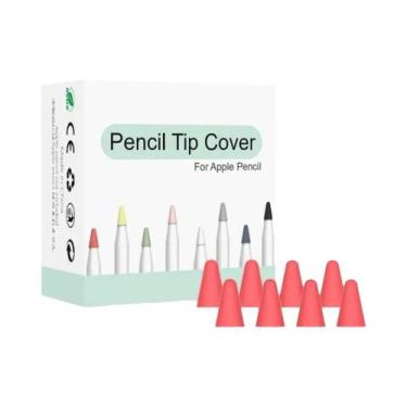 Imagem de Capa De Silicone Para Ponta De Caneta Apple Pencil pro 3 2 1 USB C 2ª 