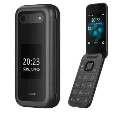Imagem de Celular Nokia Flip 4G Wifi Teclas e Tela Grande - Prático e Perfeito
