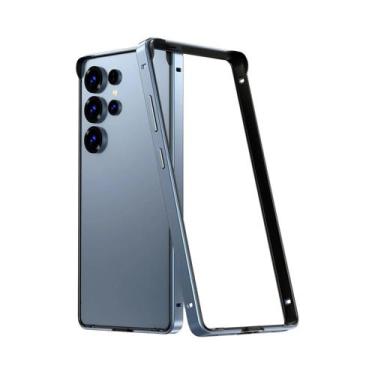 Imagem de Capa De Silicone Com Estrutura De Alumínio Para Samsung Galaxy S25 Ult
