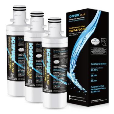 Imagem de Filtro de água de geladeira ICEPURE PLUS ADQ747935 para LG LT1000P
