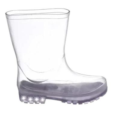 Imagem de Bota Infantil Impermeável Galocha Transparente Pimpolho, 30/31, Divers