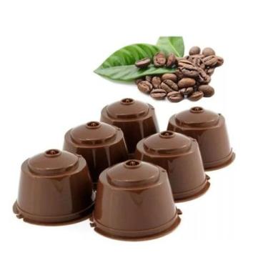 Imagem de Cápsulas Reutilizáveis Dolce Gusto para Café Expresso - Kit 6 Unidades