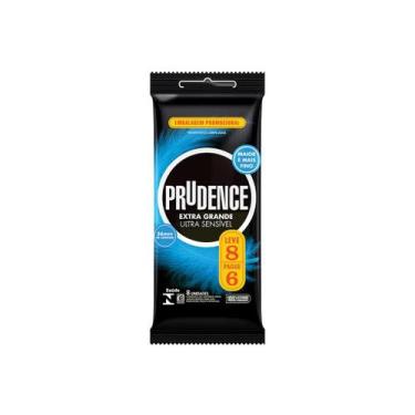 Imagem de Preservativo Prudence Extra Grande Ultra Sensível Pague 6 Leve 8 - dkt