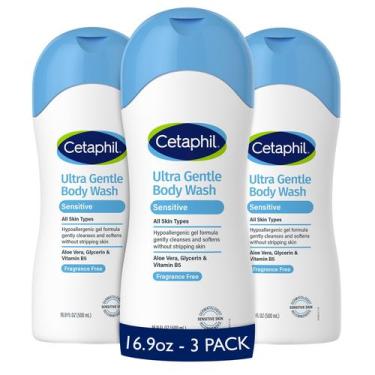 Imagem de Gel De Banho Cetaphil Ultra Suave, Pele Seca A Normal, Sensível, 500 m