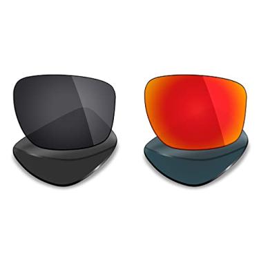 Imagem de Mryok 2 pares de lentes polarizadas para óculos de sol Oakley Silver – Opções