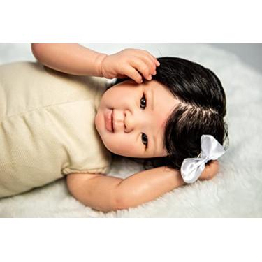 Imagem de Bebê Reborn Japonesa Muito Fofa Realista com Enxoval