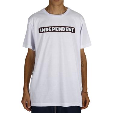 Imagem de Camiseta Independent Bar Logo 3 Colors Branco