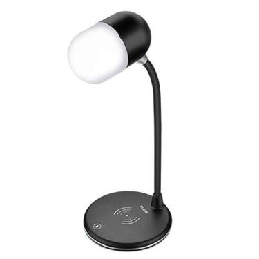 Imagem de Luminária de Mesa Lumi Play LED Elgin 3 em 1 Luminaria Caixa Som e Carregador Sem Fio 3 Intensidades - Bluetooth Lumi Pl