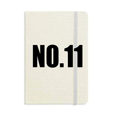 Imagem de Lucky No.11 Número Nome Notebook Capa Rígida Diário Clássico A5 Presente