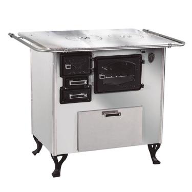 Imagem de Fogão A Lenha C Forninho Dir Inox Fornos Pinhal Alumínio N1