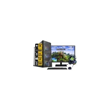 Imagem de PC Gamer Completo i5 8GB HD 500GB Placa de video 2GB Kit Gamer Monitor 21 75GHz Windows 10 Legacy Junior