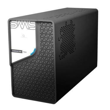 Imagem de No-Break 1400VA SMS Tech - Entrada Bivolt - Saída 220V - Semi Senoidal - 8 Tomadas - Preto - 29306