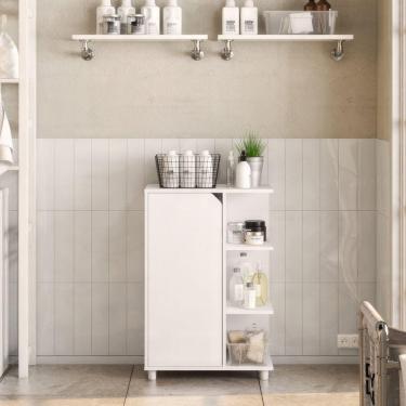 Imagem de Armário Multiuso para Área de Serviço 1 Porta Diadema Branco