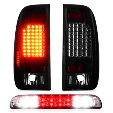 Imagem de Luz traseira + lâmpada de carga de terceiro terceiro freio para Ford F-250 Super Duty 1999-2007, F-350 Super Duty 1999-2007, montagem de luz traseira de LED de montagem alta