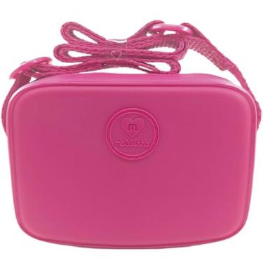 Imagem de Bolsa Mini Infantil Menina Escola Passeio Dia a Dia Alça Transversal Ajustável Molekinha 20019.2