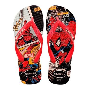 Imagem de SANDALIAS HAVAIANAS TOP MARVEL CLAS n° 41/42 BEGE PALHA/VERMELHO RUBI