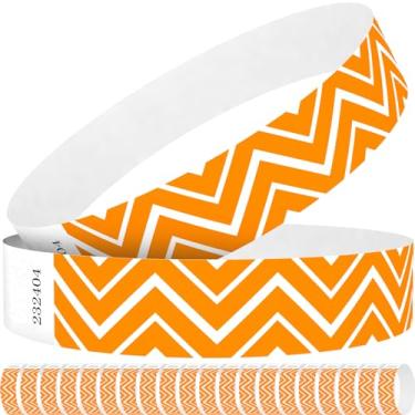 Imagem de WM infinite Pulseiras de papel neon Wave para eventos, pulseiras de papel 100 unidades de 100 unidades para entrada de eventos, festivais, festas, clubes, 1000, Papel sintético plástico