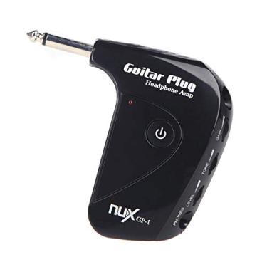Imagem de Plugue Para Guitarra Elétrica Gp-1 Mini Amplificador de Fone de Ouvido Com Efeito Distoon Embutido Compacto E Portátil