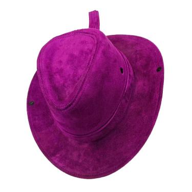 Imagem de Chapéu Country Infantil Rodeio Cowboy Boiadeira Camurça Moda