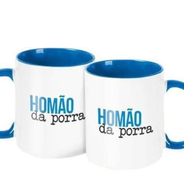 Imagem de Caneca Decorativa Divertida - Homão Da Porra - Sinalizo.Com