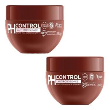 Imagem de Kit 2 Mascara Ph Control Anti Porosidade Condicionante Capilar Vegano 