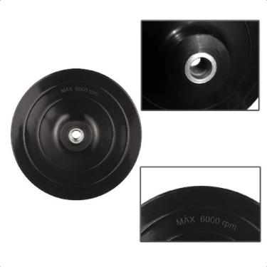 Imagem de Disco Suporte Borracha Flexível 7Pols Para Lixa Rosca M14 - EDA
