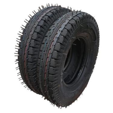 Imagem de Kit 2 pneus 4.00-8 industrial 4 lonas importado boartyre (2655)