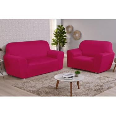 Imagem de Capa para sofa king 2 e 3 lugares malha gel lisa - MAYRA ENXOVAIS, PIN