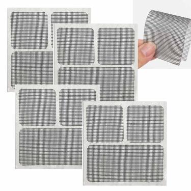Imagem de Fita Adesiva Reparo Rela Mosquiteira Inseto Moquito Dengue Pernilongo Mosca Flexivel Resistente Duravel Proteçao Segurança