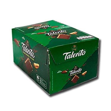 Imagem de Tablete de Chocolate Talento Verde Castanha do Pará 85g c/12 - Garoto