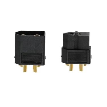 Imagem de 5 Conjuntos De, XT60, Plugue De Aeromodelismo, Preto, Cabeça De Banana Banhada A Ouro, Cabeças Masculinas E Femininas, Controlador Ba/tt/ery;XT60-M;XT60-F