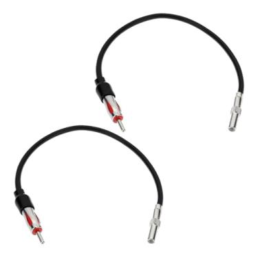 Imagem de Be In Your Mind 2 adaptadores de antena de rádio de carro compatíveis com Chrysler, compatível com Dodge to Aftermarket Stereo Radio 2002-2008