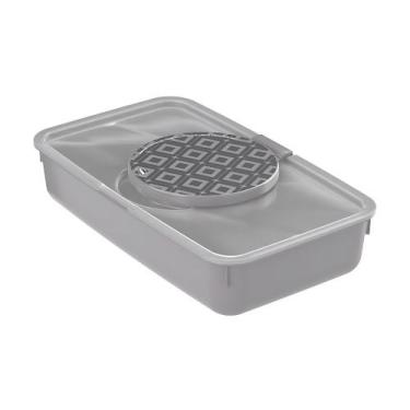 Imagem de Porta Lenço Umedecido Portátil Com Borracha De Vedação - PLASUTIL, Cin